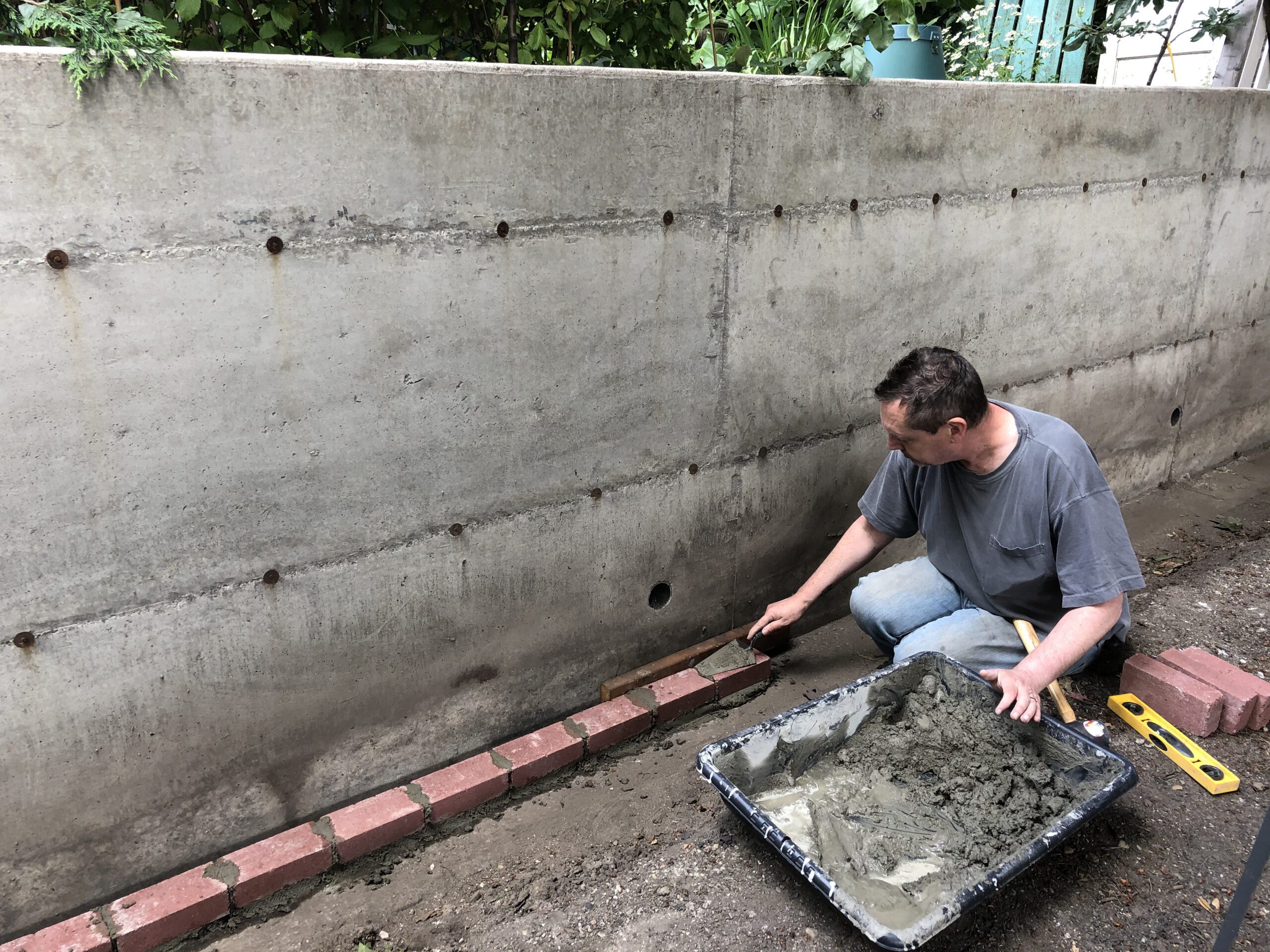 Brick Wall Foundation