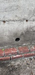 Weep Hole